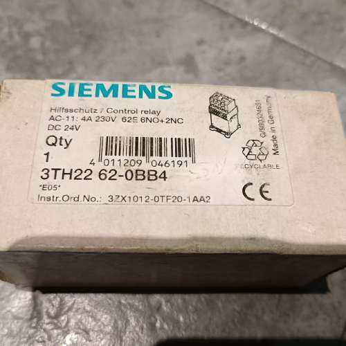 议价，全新接触器3TH2262-0BB4  Dc24v（G1