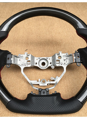 适用于雷克萨斯RXGSISES碳纤维方向盘 桃木 岑木 方向盘个性改装