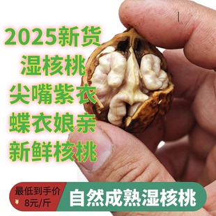 湿核桃漾濞尖嘴紫衣蝶衣 娘亲孕妇适宜 云南大理特产2025新货包邮