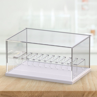 多卡槽多部手机集中存放充电收纳盒摆放置支架亚克力支架多卡位