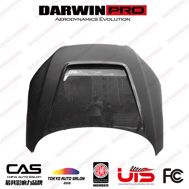 DarwinPRO 奥迪 TT TTS 改装 包围R8  碳纤维机盖 引擎盖GT机盖