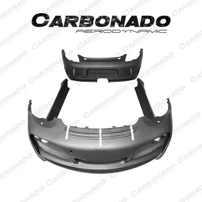 Carbonado 保时捷 987 Cayman Boxster TA改装碳纤维前杠侧裙后杠