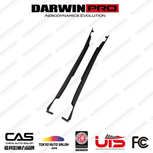 Darwinpro Infiniti Q50 Q50L модифицированная окружающая юбка для углеродного волокна