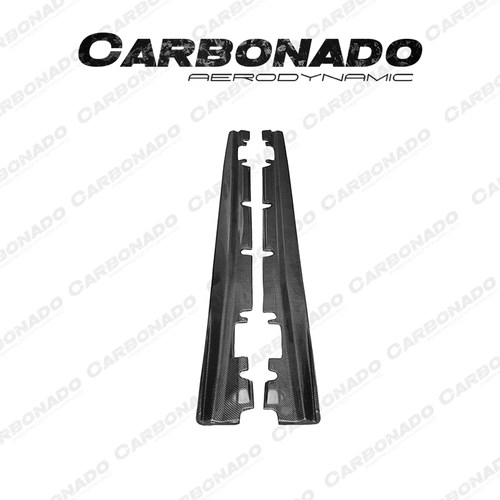 Carbonado奔驰W117 CLA45 AMG Revozprt 改装 包围 碳纤维 侧裙