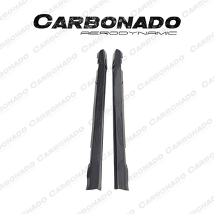 Carbonado 奔驰W204 C63 AMG Vorsteiner 改装包围版碳纤维侧裙