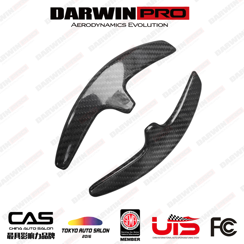 DarwinPRO保时捷911 991卡曼981碳纤维换挡拨片方向盘拨片