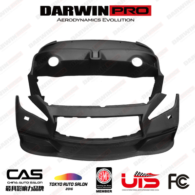 DarwinPRO 英菲尼迪 Q50 EauRouge 改装大包围碳纤维前后杠