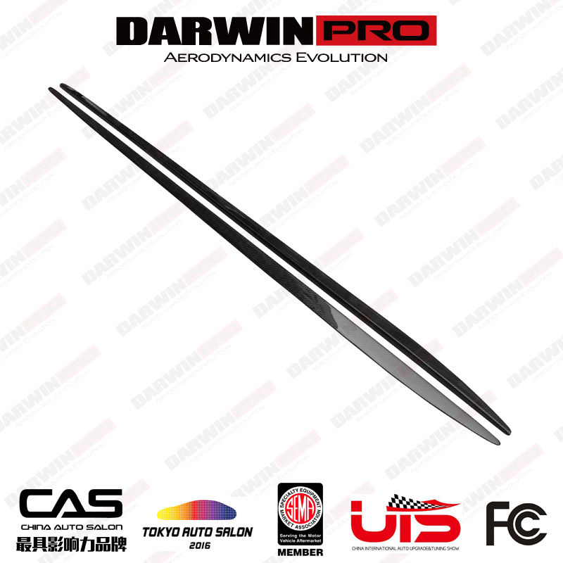 DarwinPRO 奔驰 W205 C6 3AMG 改装 升级 OEM碳纤维侧裙侧裙贴片
