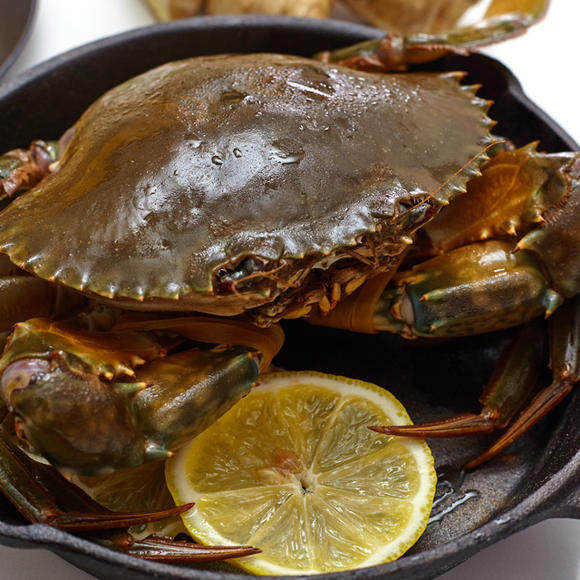 东山岛红鲟蟹鲜活 莱客生鲜400g 野生青蟹鲜活 红膏蟹螃蟹活寄