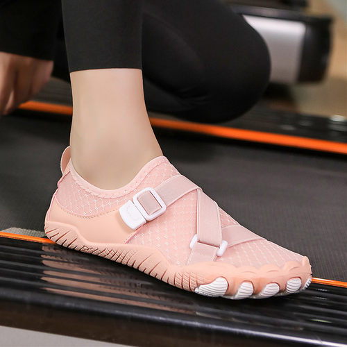 室内健身鞋静音跳绳鞋女普拉提跳操瑜伽鞋专用防滑训练深蹲硬拉鞋