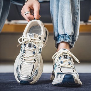 薄款 青少年港風(fēng) 運動鞋 網(wǎng)紅爆款 夏季 2025新款 品牌清倉男鞋 網(wǎng)面網(wǎng)鞋