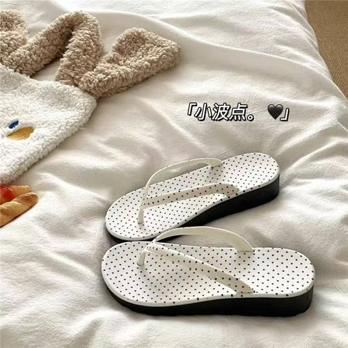 增高厚底人字拖防滑夏季海边沙滩