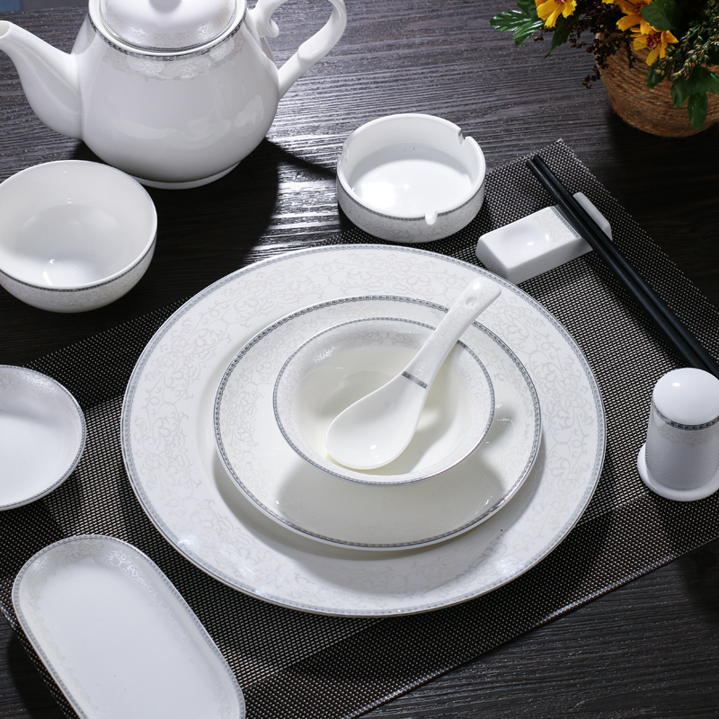 陶瓷餐具酒店摆台四件套饭店摆台