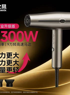 火之凤M3电吹风大功率2300W专业沙龙冷热风快速吹干静音轻电吹风
