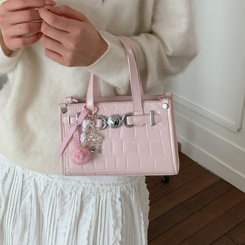 质感鳄鱼纹手提小包包女2026新款洋气高级感小方包早春百搭斜挎包,箱包皮具/热销女包/男包,小方包,淘宝优惠券,粉丝福利购,淘宝优惠卷