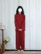 遥知彩色棉麻中衣汉服长袖 中衣交领右衽内搭日常禅修男女外穿睡衣