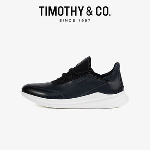 TIMOTHY＆CO．/迪迈奇运动鞋男士春夏季系带轻便透气商务休闲男鞋