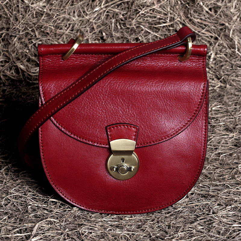 藏皮客包包女式2026新款头层牛皮超火斜挎包真皮斜肩包马鞍包小包,箱包皮具/热销女包/男包,马鞍包,淘宝优惠券,粉丝福利购,淘宝优惠卷