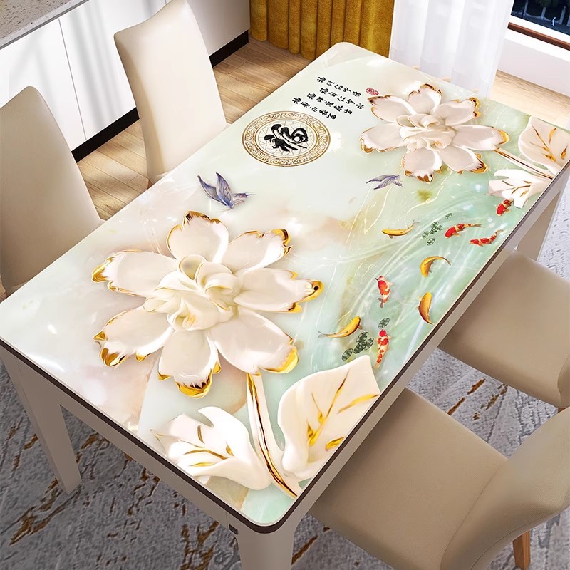 新中式餐桌垫防水防油