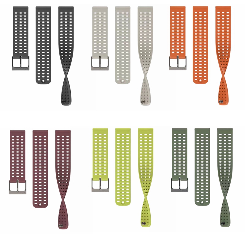 颂拓SUUNTO22毫米原装硅胶表带