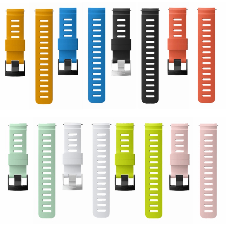 颂拓9D5原装正品24毫米硅胶表带