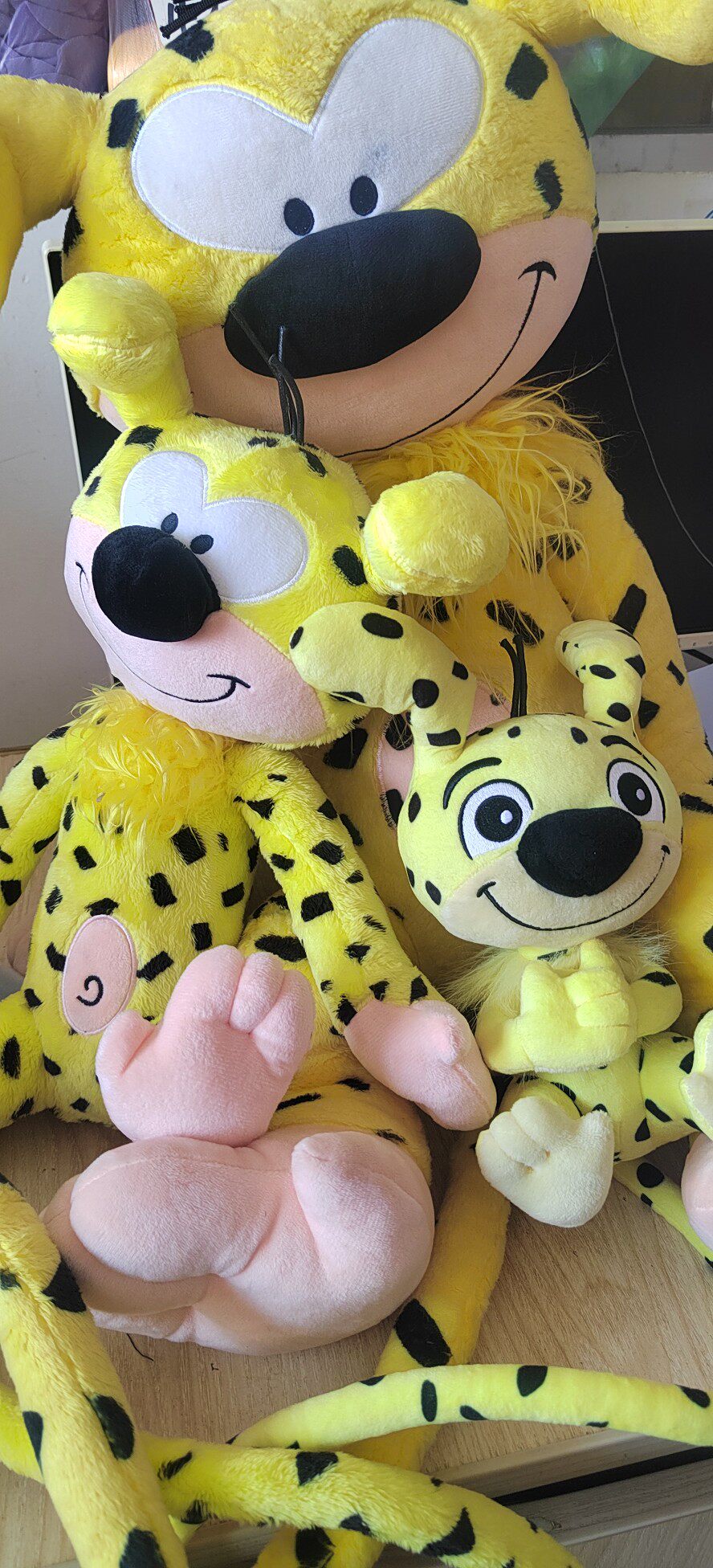 外单动物花豹长尾巴毛绒玩具公仔