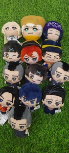 日单尾货眼睛标挂件毛绒公仔