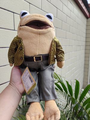 尾货日单史努比绘本Frog and Toad青蛙毛绒公仔玩偶