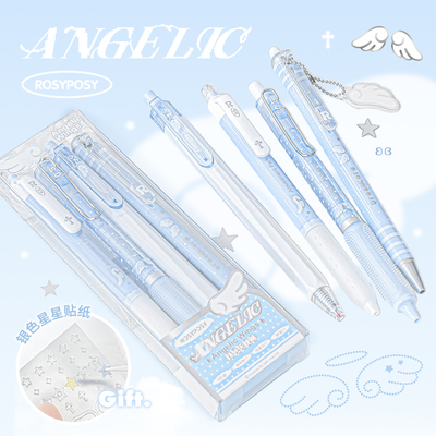 RosyPosy珠光天使笔高颜值静音