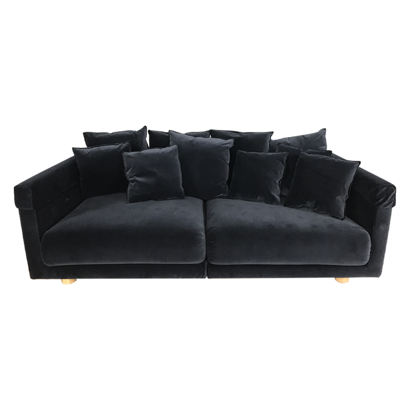 定制适用宜家STOCKHOLM2017斯德哥尔摩三人全包沙发套梳化罩亚麻