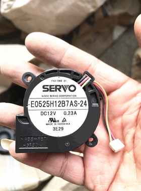E0525K24B7AS-13 E0525H12B7AS-24 SERVO 5CM5025小型鼓风机打印