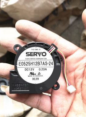 E0525K24B7AS-13 E0525H12B7AS-24 SERVO 5CM5025小型鼓风机打印