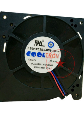 通力电梯配件KDL16R变频器风扇 FBD1232B24W9-81 12v 12厘米12032