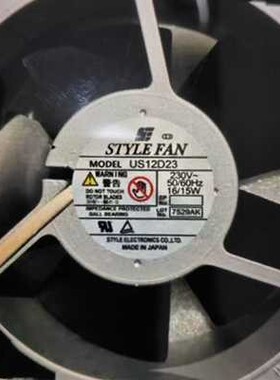 日本STYLE FAN UP/US12B10/B15/B20/B22/B23/B24-G 12038散热风扇