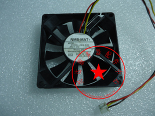3106KL 09W B59 NMB 20V 8厘米8015三线风扇 B50 0.15A MAT