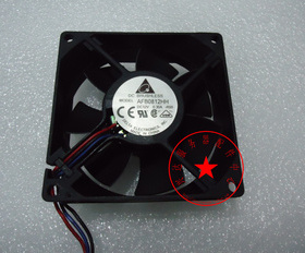 台达 8厘米8025机箱静音风扇 AFB0812HH/-R00/-F00 12V 0.30A