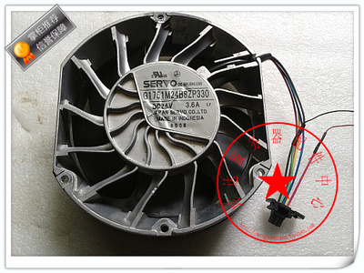 SERVO 17厘米17251机柜风扇 G1751M24B8ZP330 24V 3.6A