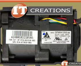 HP 服务器风扇 DL160 G8  677059-001 663120-001