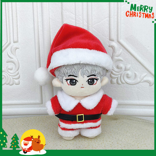娃衣10cm20cm公仔圣诞帽子衣服