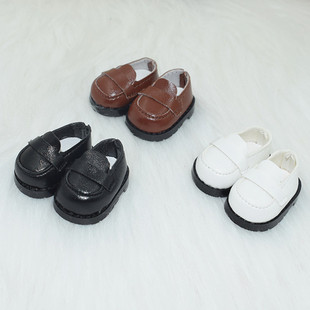 娃用鞋子10cm十厘米棉花娃娃皮鞋17cm拉布布 Labubu公仔小皮鞋