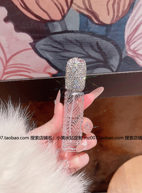 香水瓶分装瓶镶钻女士玻璃高级感