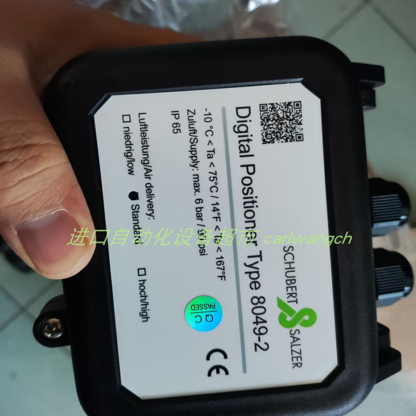 Schubert&Salzer 8049-2定位器TECNOELETTRONICA SCR1F继电器