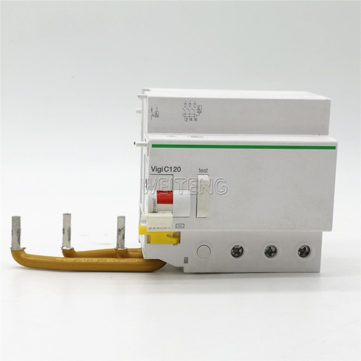 13年老店 Vigi C120 AC class 300mA 3P断路器三极漏电模块