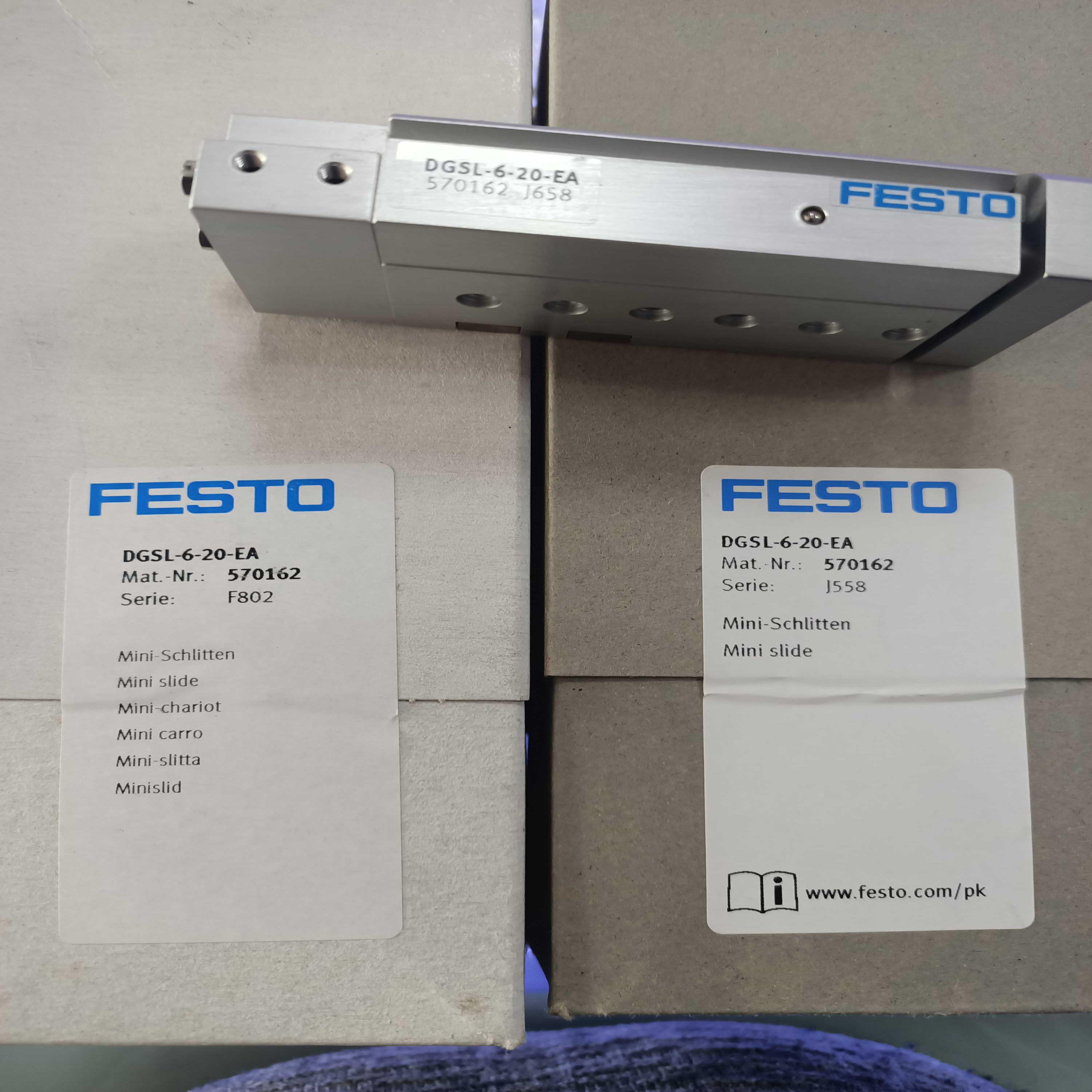 DGSL-6-20-EA   570162 滑台气缸现货特价