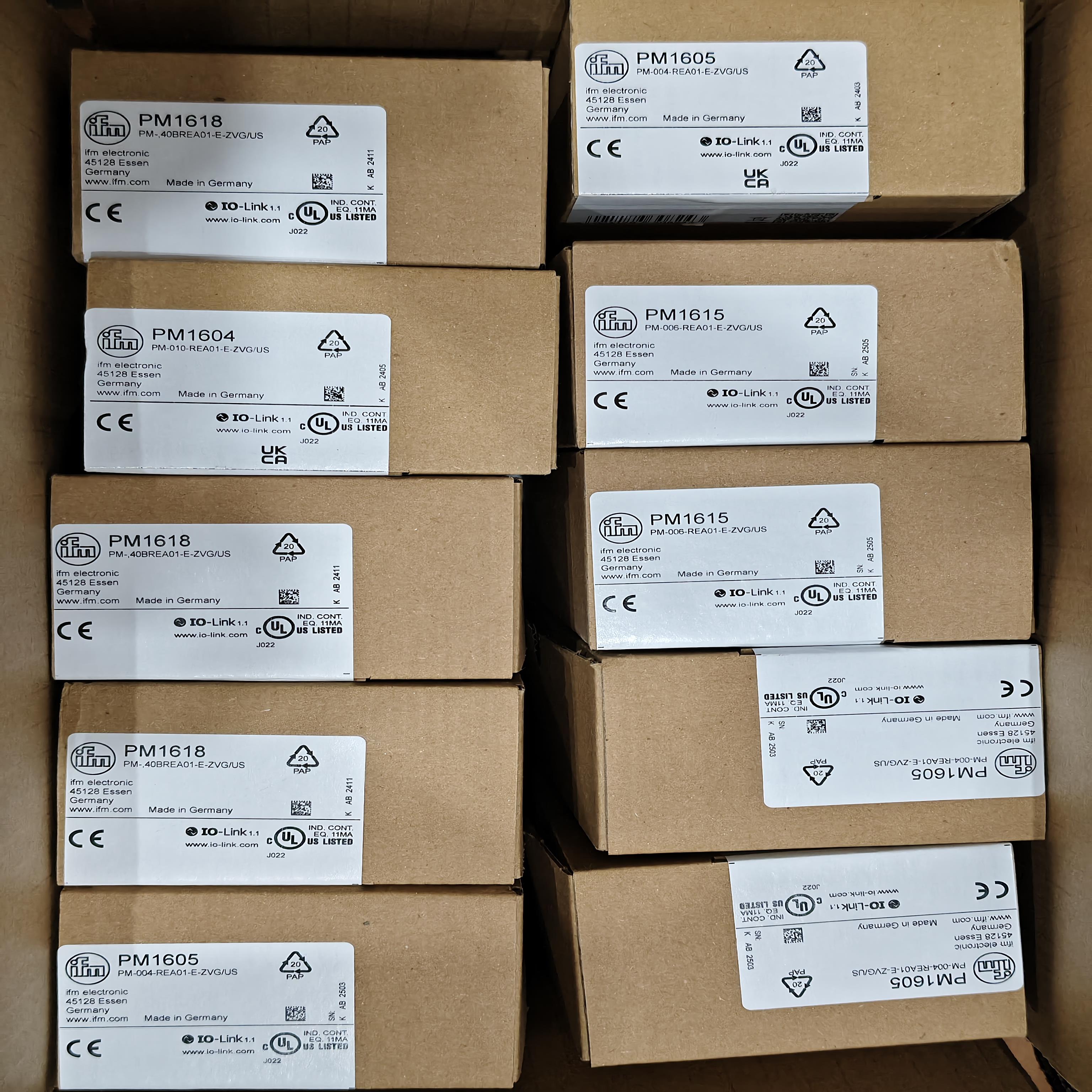 易福门ifm压力传感器PM1604PM1605PM1615PM1618等