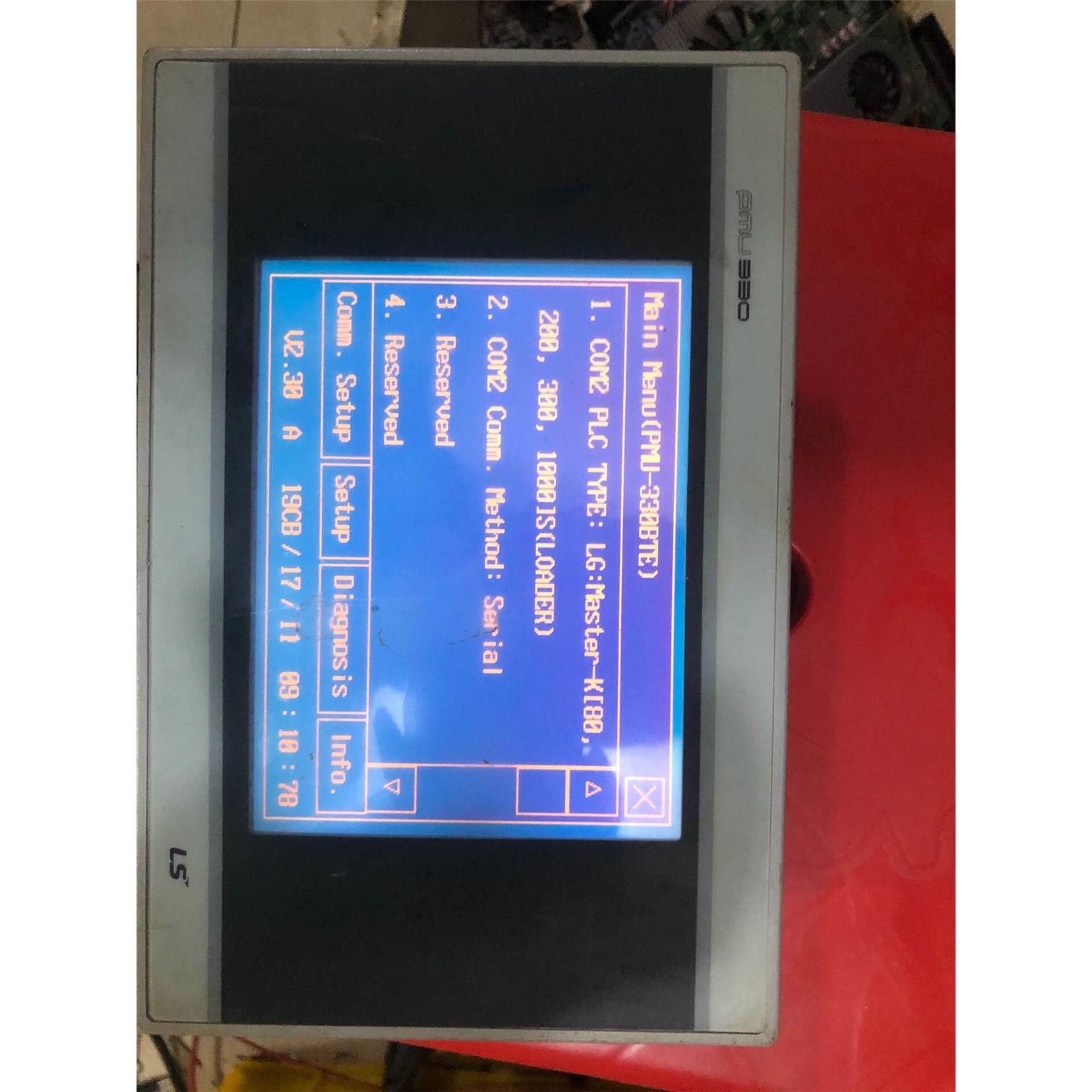 LS 触摸屏 PMU-330BTV23 测试包好 现货