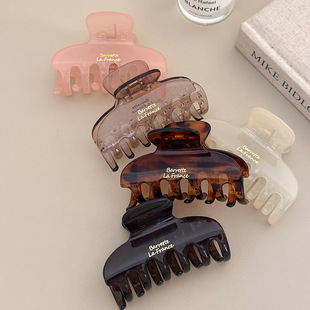 夏天独特漂亮抓夹2026新款 发卡巨好看头发抓夹女发量少高级感发夹