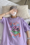 21夏季新款男女士纯色情侣印花短袖T恤半袖衫T03-P25，男装T恤，电商B380（原B361）