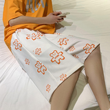 港风夏季男女小熊印花针织卫裤休闲五分短裤裤子7135-P35，男装休闲裤，电商B380（原B361）