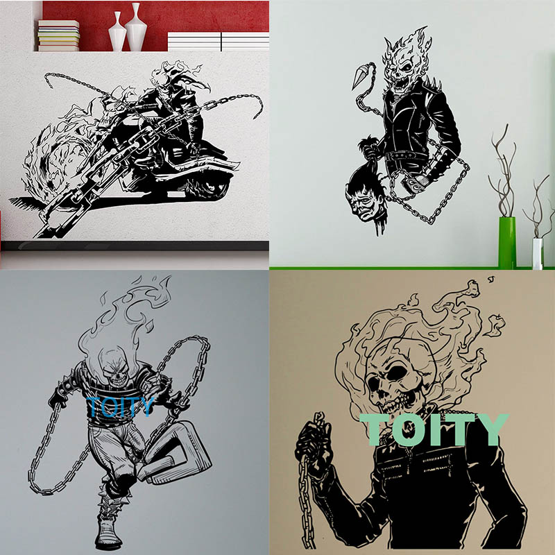 灵魂战车电影ghost装饰墙贴